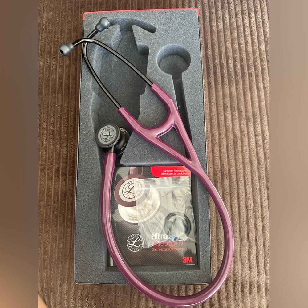 3M Littmann Cardiology IV Stethoscope - Purple